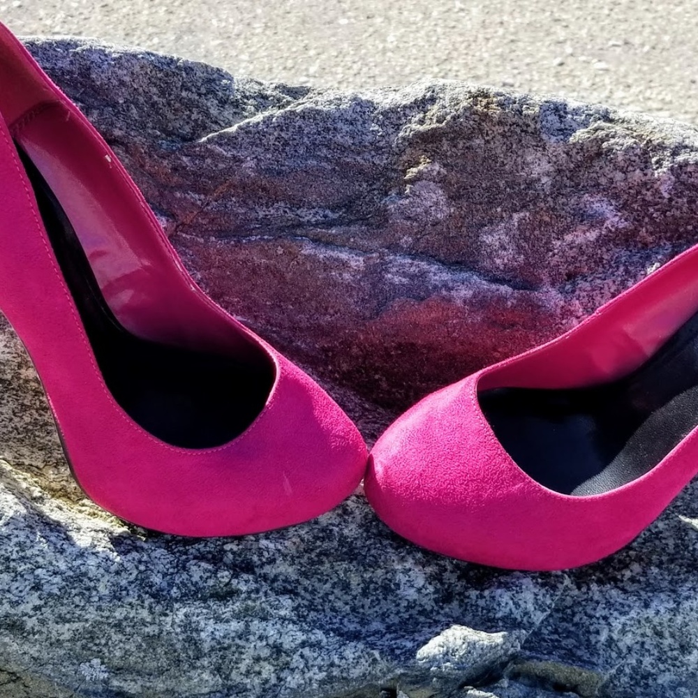MICHAEL ANTONIO ▪ Plush Magenta HEELS Luxury - Picture 3 of 8